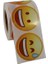 Hazır Etiketler , Hazır Al Hızlı Al Emoji Etiketi 9 Farklı Emoji Surat 50MM Çap Ruloda 500 Adet Ken 1