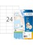 Herma 4360 Adres Etiketi, 25 Yaprak, 70 x 36 Mm, A4 Başına 24, 600 Adet, Kendinden Yapışkanlı, Yazd 1