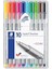 Staedtler 334 SB10 Triplus Üçgen Fineliner 0.3 mm 10'lu Set 1