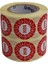 Hazır Etiketler , Hazır Al Hızlı Al Vellum Tarih Seçme Etiketi 30MM x 30MM Ruloda 1000 Adet (Kırmız 1