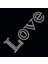 Herma 15383 Kristal Etiketler, Love 1