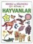 Renkli ve Eğlenceli Çıkartmalar Hayvanlar: (Türkçe Ingilizce ve Poster Hediyeli - 90 Adet Çıkartma) 1