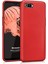 Microsonic Matte Silicone Realme C2 Kılıf Kırmızı [realme C2 ile Uyumlu Kılıf - Kırmızı] 1