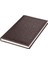 2k 4811 Defter 14X20 Cm. Çi̇zgi̇li̇ 160 Yapraklı Suni Deri Hilton Desen Kapaklı Kahverengi, Kahvere 1