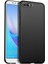 Huawei Y6 2018 Uyumlu Sert Rubber Silikon Kılıf (Siyah) 1