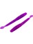 Silikon Sahte Kurt Yem - 2,2g 87MM - Fishack Wormix - Uv Boyalı - Purple 2