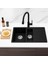 Granit Evye Hakone Series Black, 1.5 Göz, 100X50 (Siyah) 1