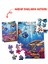 🐠 Deniz Canlıları Temalı Ahşap Puzzle – 70 Parça (32 x 42 Cm) | Ahşap Saklama Kutulu Eğitici Oyuncak 2