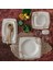 Carolıne 85 Parça Kare Bone Yemek Takımı - 5430 1