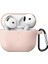Microsonic 4.nesil/anc Liquid Silicone Lansman Rose Gold [airpods 4 ile Uyumlu Kılıf - Rose 1