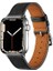 Zore ​​​apple Ile Uyumlu Watch 38MM/40MM Krd-76 Pu Deri Kordon Strap Kayış Koyu Yeşil 1