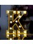 Giftmoda 3D Işıklı LED Harf Dekoratif Aydınlatma Büyük Boy K 1