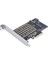 Orico Pci-E 3.0 X4 M.2 Nvme ve Ngff SSD Çift Slot Dönüştürücü Adaptör Kartı 1