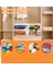 2li Pvc Küp Çanta Şeffaf Fermuarlı Kıyafet, Battaniye, Nevresim Saklama Hurcu 30X30X3X30 5