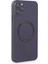 Newface iPhone 11 Pro Max Kılıf Jack Magneticsafe Lens Silikon - Mor 2