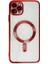 Newface iPhone 11 Pro Max Kılıf Kross Magneticsafe Kapak - Kırmızı 1