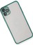 Newface iPhone 11 Pro Max Kılıf Razer Lensli Silikon - Yeşil 2