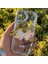 Samsung Galaxy A05 Kılıf Gümüş Taşlı Darbe Önleyici Silikon Kapak 1