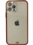 Newface iPhone 12 Pro Max Kılıf Liva Taşlı Silikon - Kırmızı 1