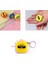 1 M (100 Cm) Lik Sarı Mini Metre Anahtarlık (1 Adet) (Ebat: 3,3 cm x 3,3 Cm) 2