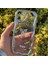 Samsung Galaxy A05 Kılıf Gümüş Taşlı Darbe Önleyici Silikon Kapak 1