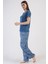 Kadın Vıscon Kısa Kol Pijama Takım , 410047 3