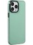 Newface iPhone 13 Pro Max Kılıf Anka Pc Sert Metal Kapak - Yeşil 2