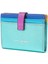 Leather Soft Wallet, Gökkuşağı Desenli Deri Cüzdan 2