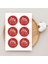 Bimotif Sticker, Kalp Çubukları 7.8x7.8 cm (2 Sayfa) 1