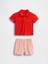 Bebek Kırmızı Baby Polo Outfit Set 1