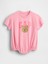 Bebek Açık Pembe Baby Logo Bubble Tek Parça 1