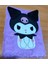 A5 Boyutunda Kuromi Figürlü Peluş Çizgili Çok Amaçlı Defter AD59350 1