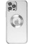Newface iPhone 12 Pro Max Kılıf Slot Silikon - Gümüş 1