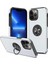Newface iPhone 13 Pro Kılıf Elit Yüzüklü Kapak - Gümüş 1