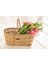Atandu Home %100 El Yapımı Doğal Hasır Kulplu Piknik Sepeti – 43x22x18 cm | Piknik ve Hediye Sepeti Olarak Kullanıma Uygun | Dekoratif Çok Amaçlı Sepet 4