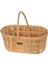 Atandu Home %100 El Yapımı Doğal Hasır Kulplu Piknik Sepeti – 43x22x18 cm | Piknik ve Hediye Sepeti Olarak Kullanıma Uygun | Dekoratif Çok Amaçlı Sepet 5