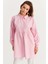 Kadın Pembe Tunik Gömlek MASF12 1
