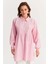 Kadın Pembe Tunik Gömlek MASF12 3