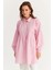 Kadın Pembe Tunik Gömlek MASF12 4