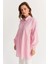 Kadın Pembe Tunik Gömlek MASF12 5