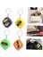 1 M (100 Cm) Lik Yeşil Mini Metre Anahtarlık (1 Adet) (Ebat: 3,3 cm x 3,3 Cm) 4