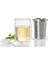 Çift Cidarlı Borosilikat Çay Bardağı ve Çay Filtresi 13,5 cm 0,4 L 2