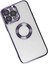 Newface iPhone 14 Pro Max Kılıf Slot Silikon - Mor 3
