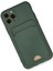 Newface iPhone 11 Pro Kılıf Kelvin Kartvizitli Silikon - Koyu Yeşil 3