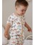 0.5 Tog Yazlık Bebek & Çocuk Uyku Tulumu, %100 Pamuk - Dino Friends 1