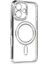 iPhone 16 Kılıf Joke Simli Magneticsafe Kılıf - Gri - CRM8380-3986 3