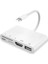 Ally 5in1 Lightning HDMI Dijital Av Adaptör+ Otg USB Hub Kamera Tf Sd OKUYUCU-(1903 - CRM3677-2748 1