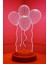Sevgilambası 3 Boyutlu 3D Görünümlü Balon LED Lamba 1