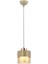 Avonni AV-60193-1KRM Krem Boyalı Modern Avize, E27, Metal, Cam, 15CM 1