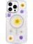 iPhone 15 Pro Flower Magsafe Kapak - Sarı - CRM7096-6896 1